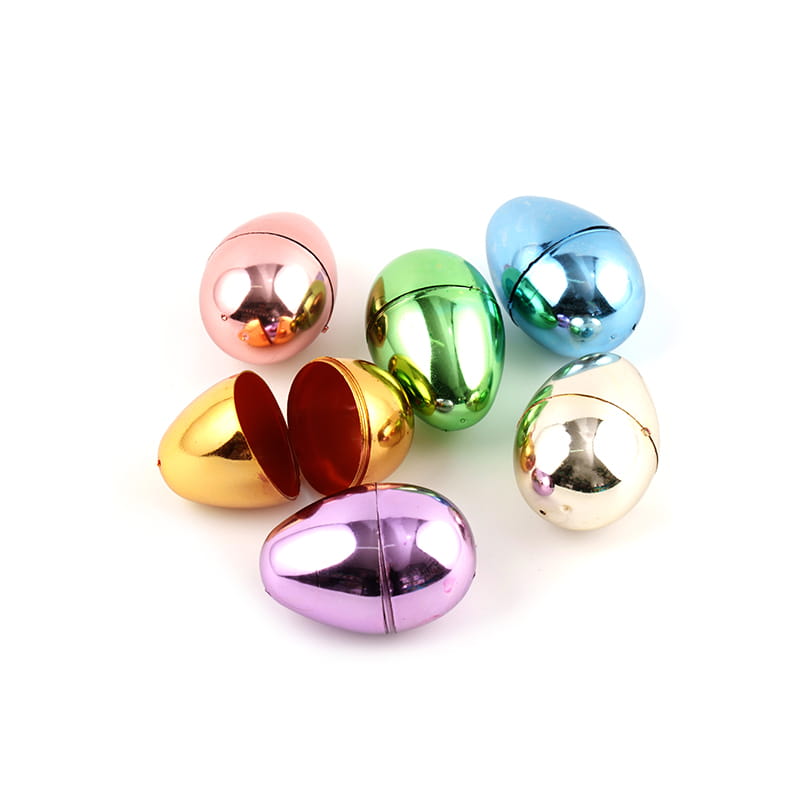 Elektrokaplama Paskalya Yumurtaları Plastik Oyuncak